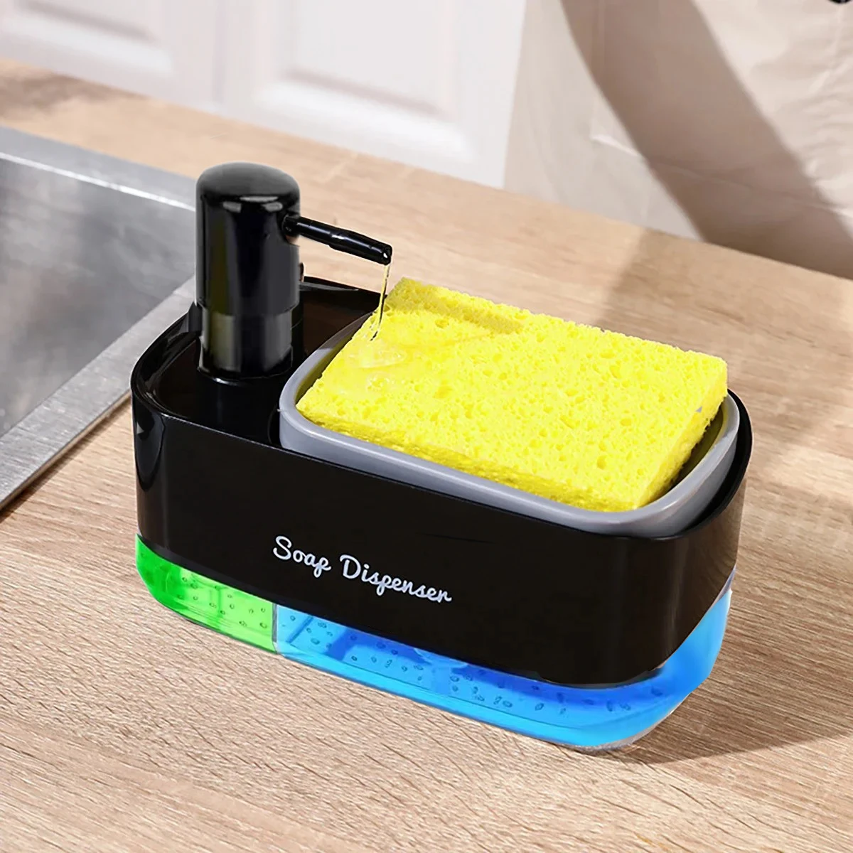 Automatic Soap Dispenser Kitchen Sink - Dispenser Handmatige pers Automatische afwasmiddeldispenser voor