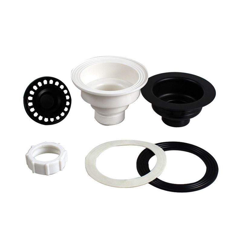 Kitchen Sink Drain Strainer Basket - ABFS Keukenafvoer met zeefmandje en afvoerstopper,