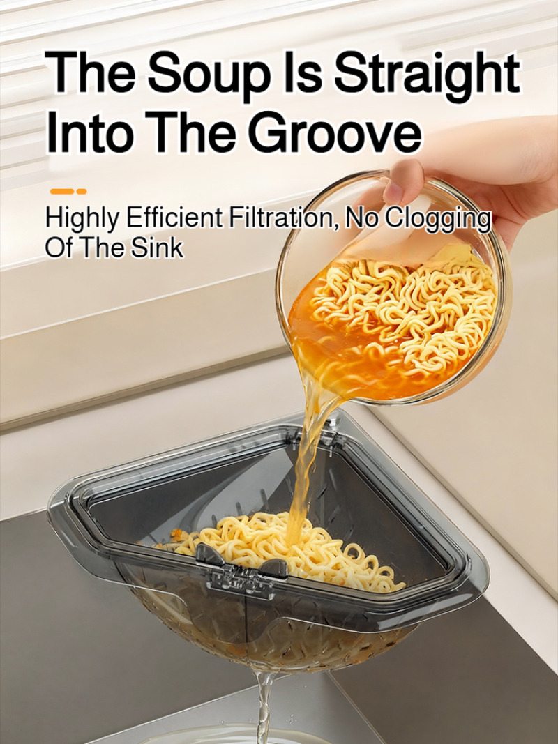 Kitchen Sink Drain Strainer Basket - Keukenzeefmandje Gootsteenfilter Afvoermandje Ruimtebesparend Duurzaam Herbruikbaar