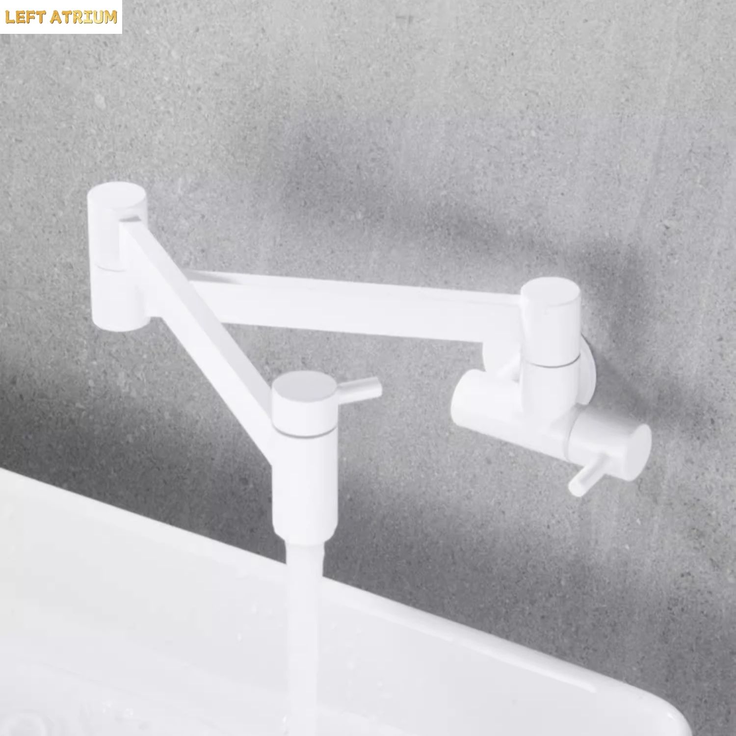 Pot Filler Faucet Wall Mount Folding - Potvuller Kraan Messing Wandmontage Aanrecht Kraan
