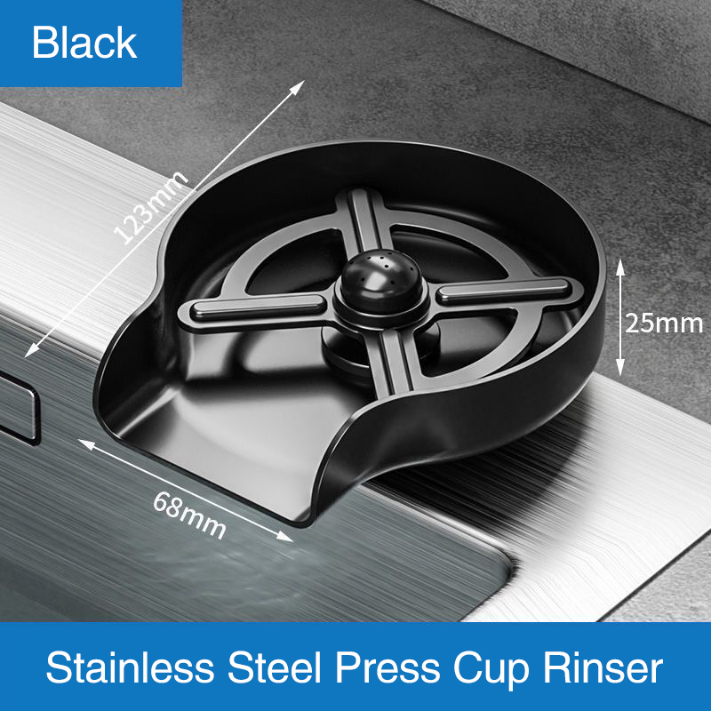 304 Roestvrij Staal Cup Rinser - Glass Rinser For Kitchen Sink Metal recensie en prijs