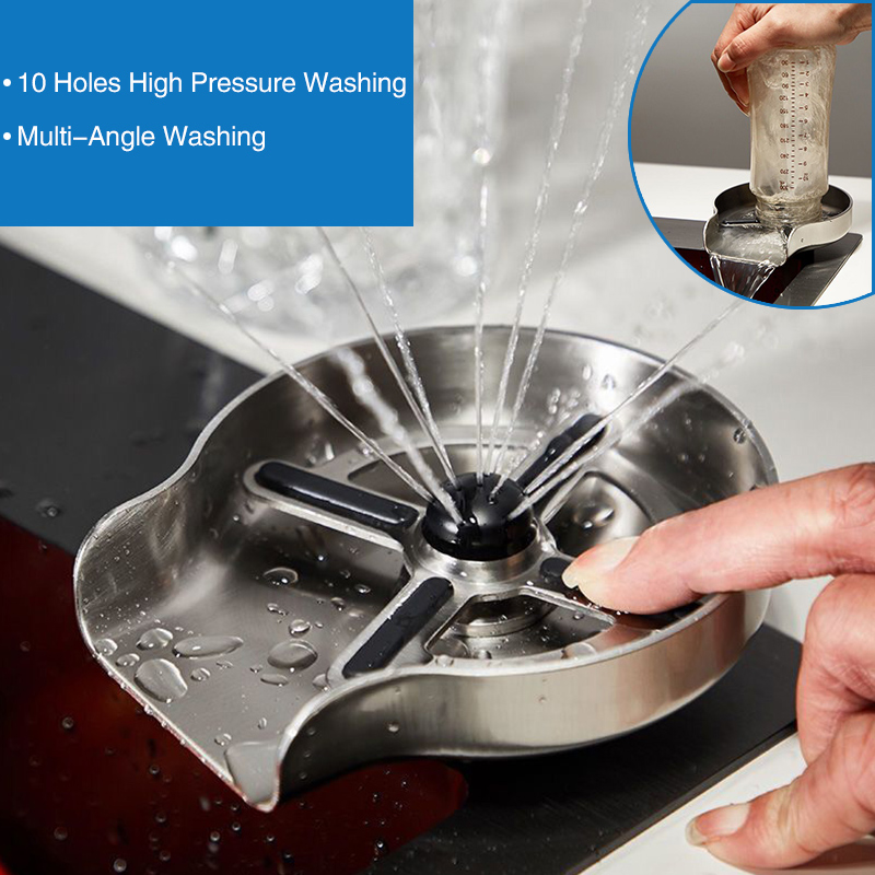 304 Roestvrij Staal Cup Rinser - Glass Rinser For Kitchen Sink Metal recensie en prijs
