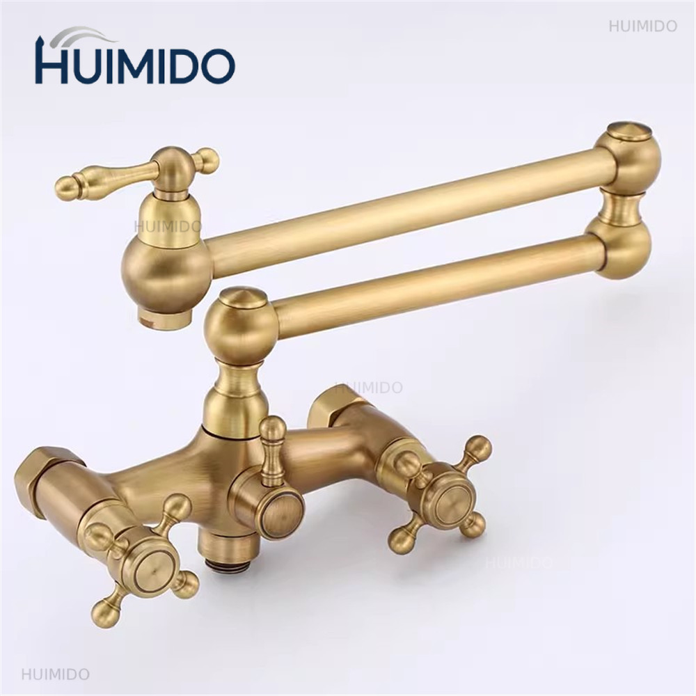 Opvouwbare keukenkraan Antiek  - Pot Filler Faucet Wall Mount Folding recensie en prijs