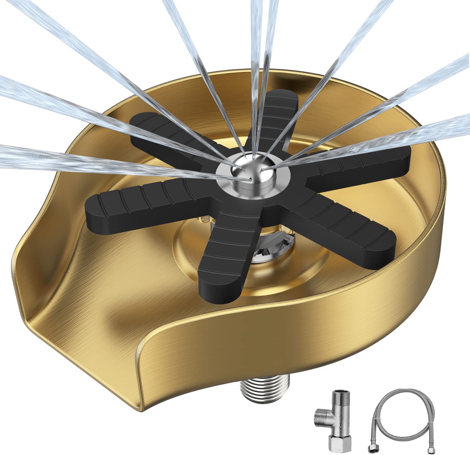 Hogedruk 10-jets bekerwasmachi - Glass Rinser For Kitchen Sink Metal recensie en prijs