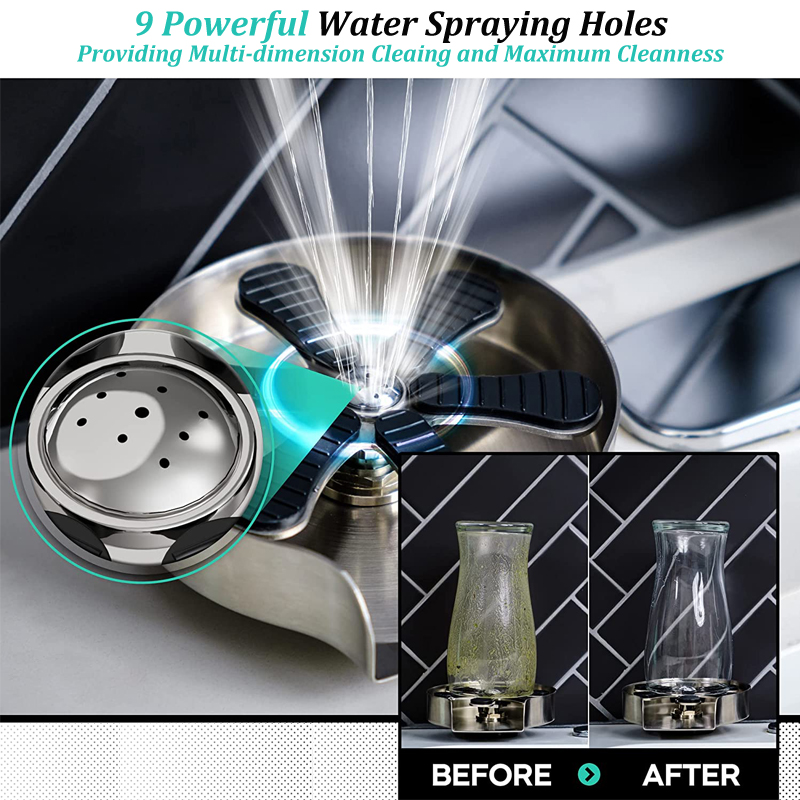 Aanrecht Glas Cup Wassen Autom - Glass Rinser For Kitchen Sink Metal recensie en prijs