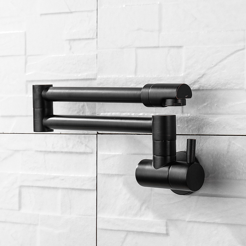 Messing Wandmontage Keukenkraa - Pot Filler Faucet Wall Mount Folding recensie en prijs
