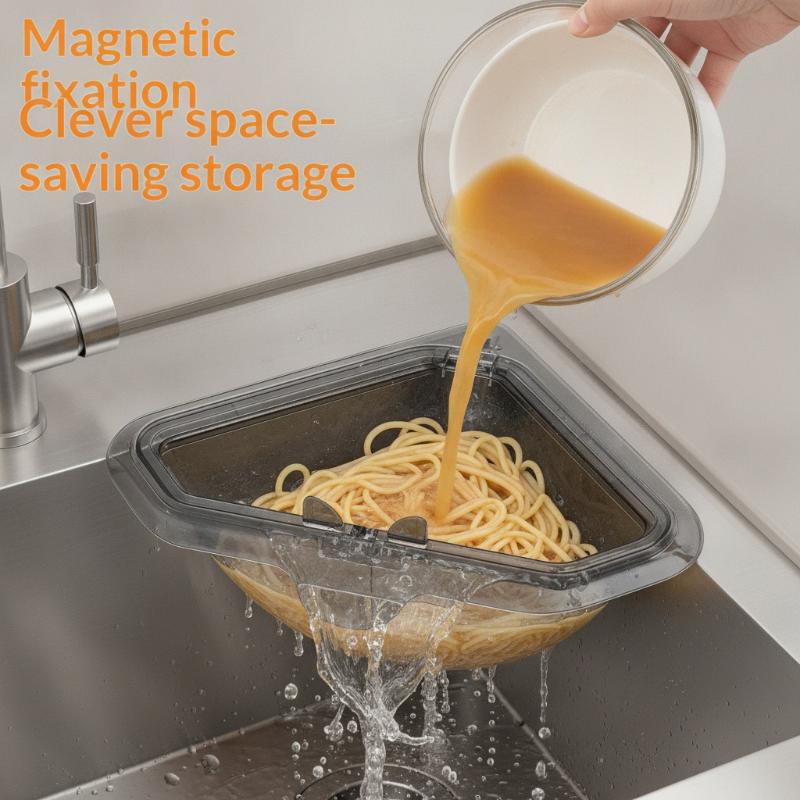 »Hoekafvoerzeef voor de gootst - Kitchen Sink Drain Strainer Basket recensie en prijs