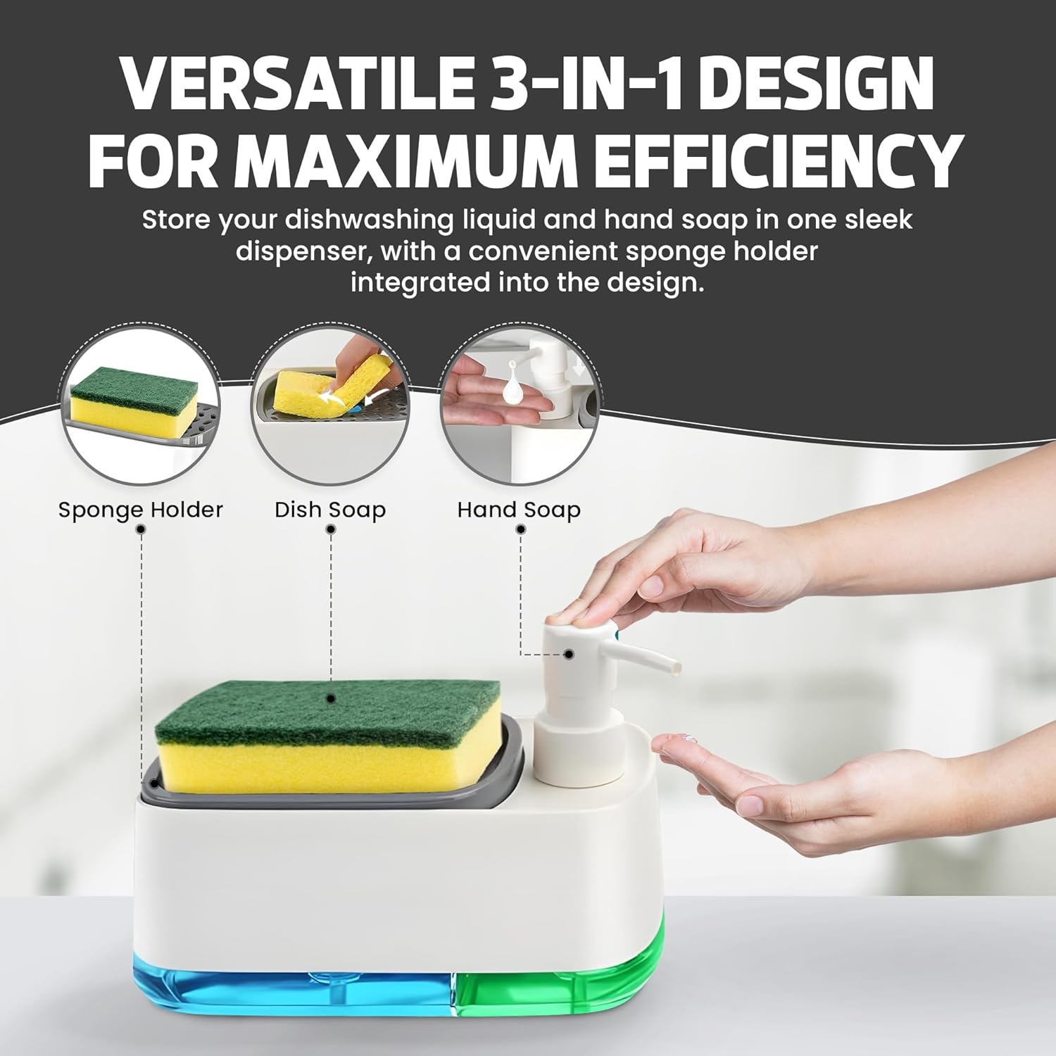 Dispenser Handmatige pers Auto - Automatic Soap Dispenser Kitchen Sink recensie en prijs
