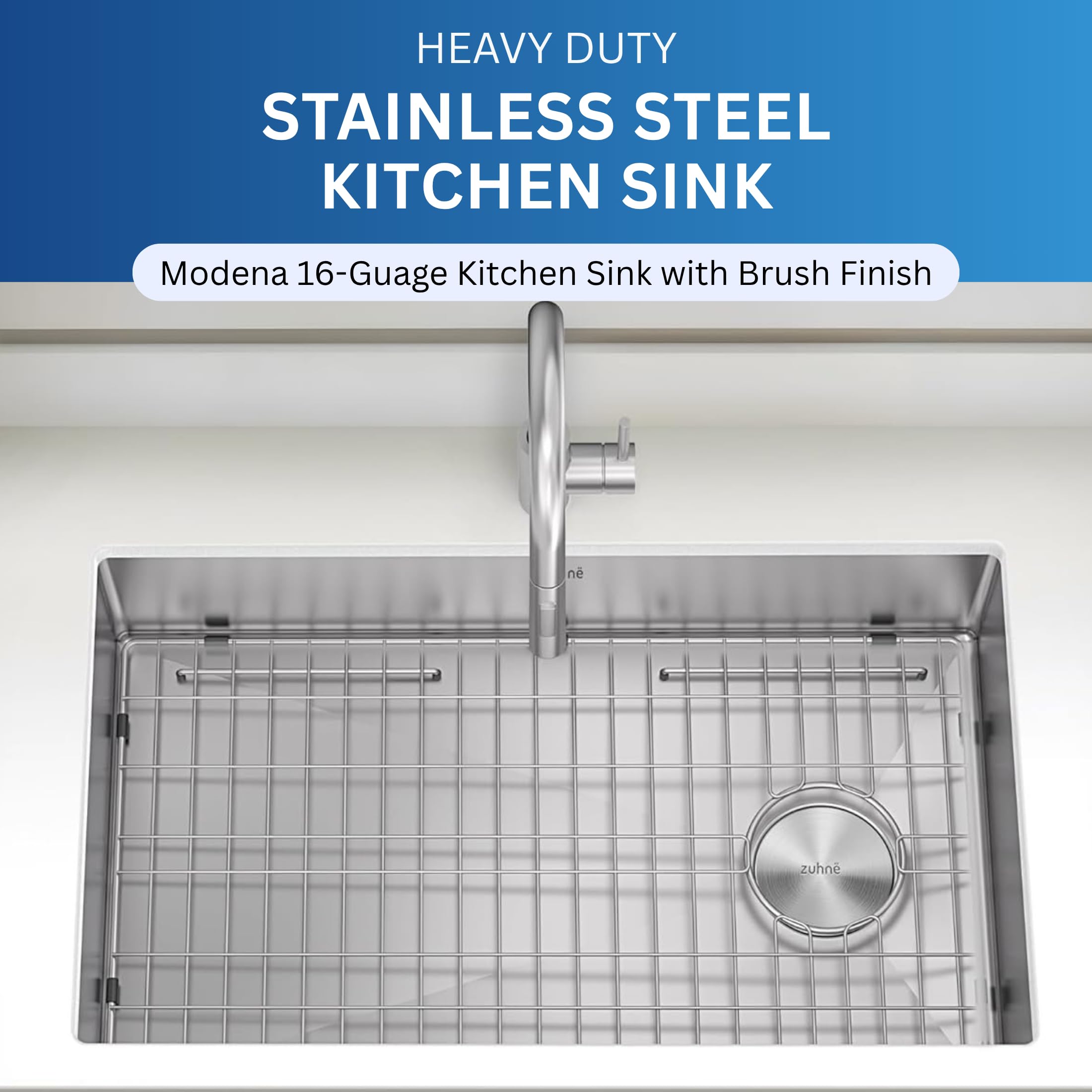 Zuhnë Modena V2 30 ADA onderbo - Stainless Steel Undermount Kitchen Sink 30 recensie en prijs