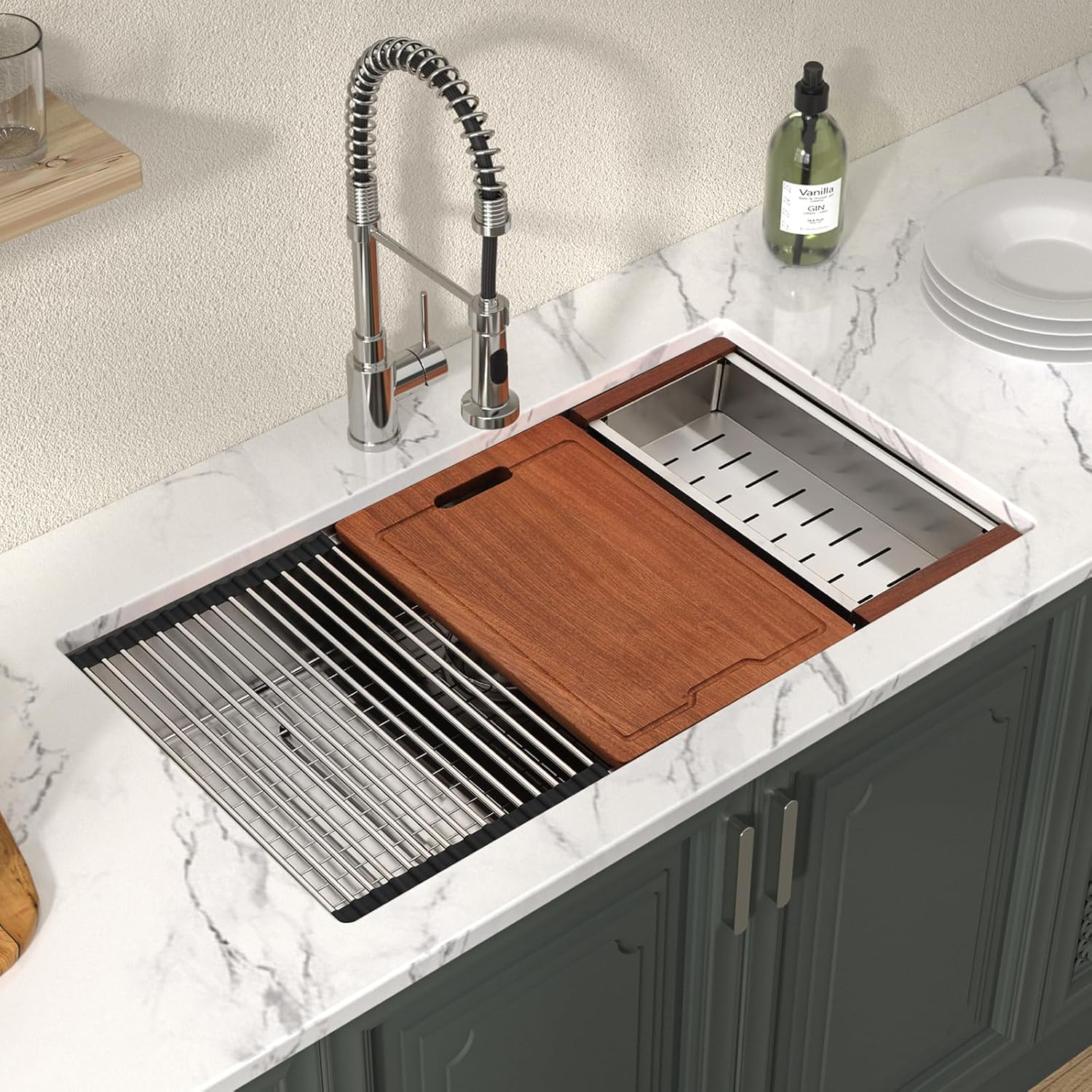 30 inch onderbouw keukenkraan  - Stainless Steel Undermount Kitchen Sink 30 recensie en prijs