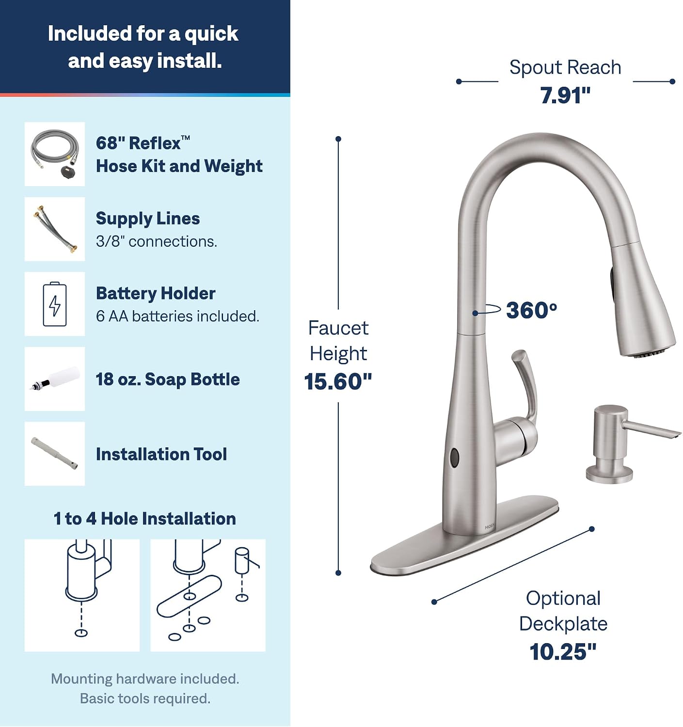 Aanraakvrije keukenkraan met b - Touchless Kitchen Faucet Motion Sensor recensie en prijs