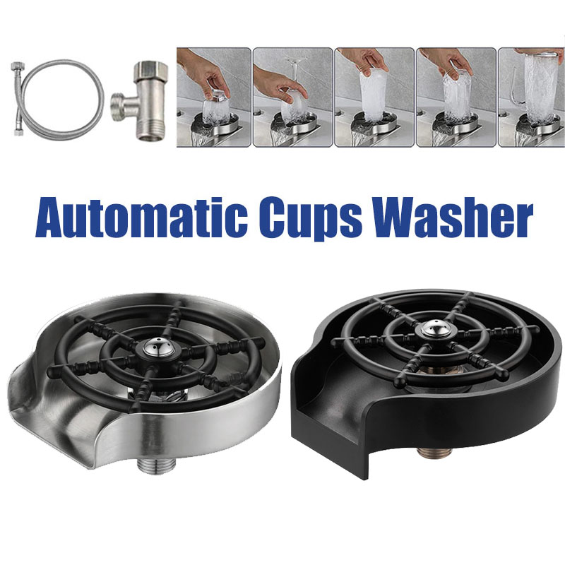 Automatische Glazen Beker Wasm - Glass Rinser For Kitchen Sink Metal recensie en prijs
