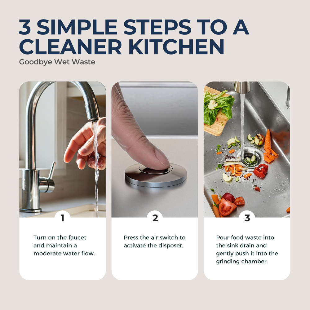Afvalverwijdering met continue - Garbage Disposal Continuous Feed 1Hp recensie en prijs