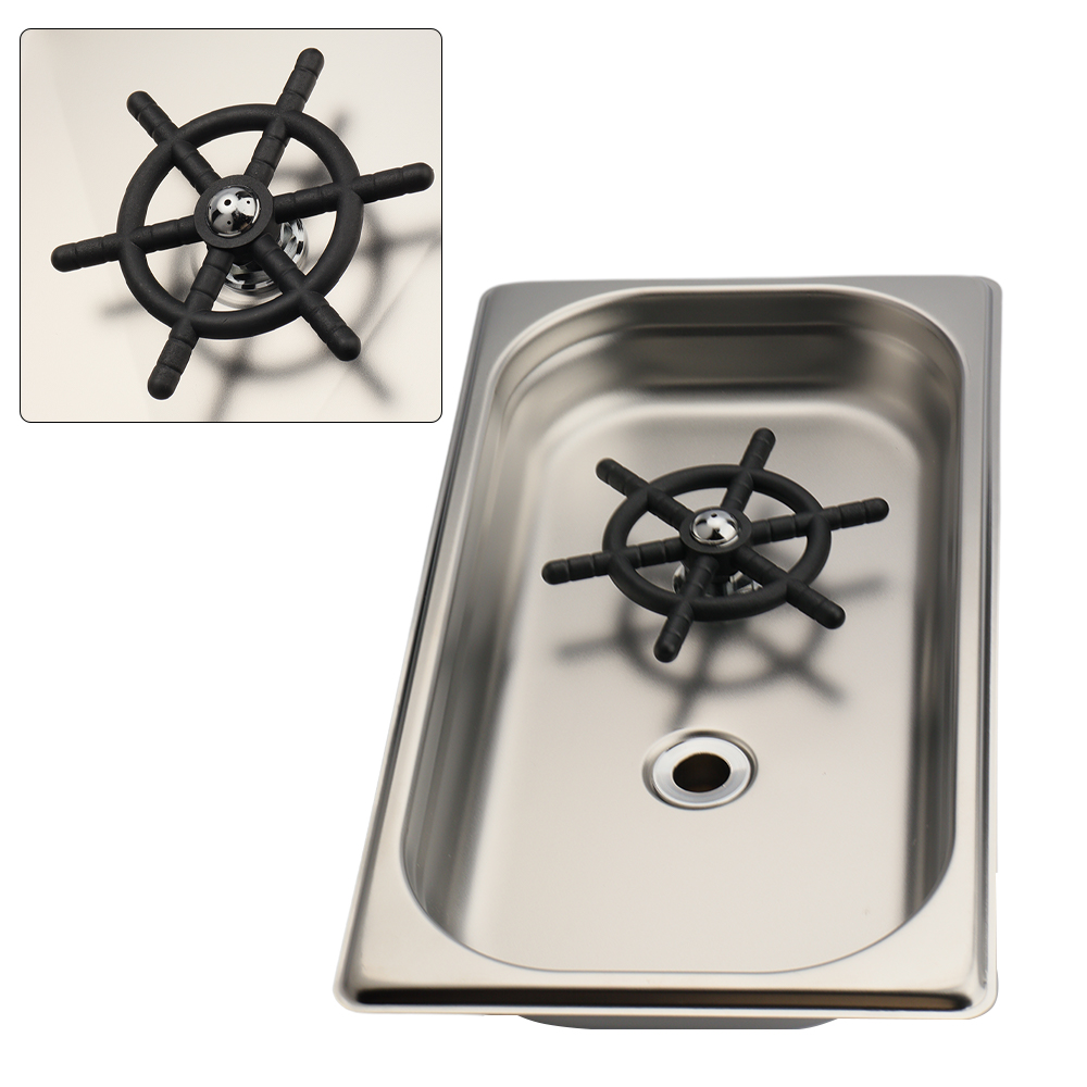 Koffiewinkel Accessoires Kraan - Glass Rinser For Kitchen Sink Metal recensie en prijs