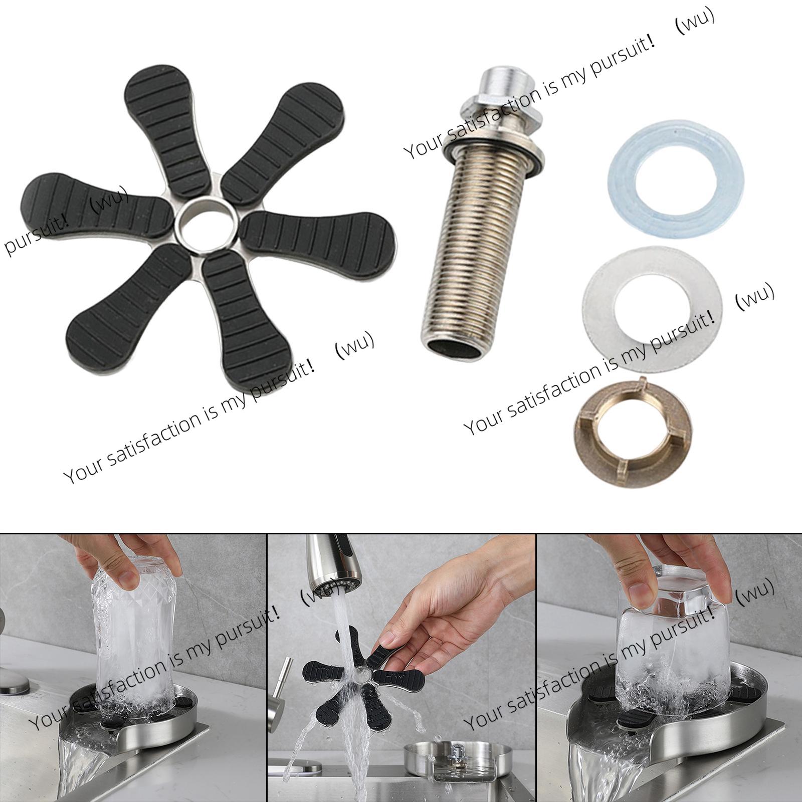 Aanrechtspoeler voor glas Acce - Glass Rinser For Kitchen Sink Metal recensie en prijs