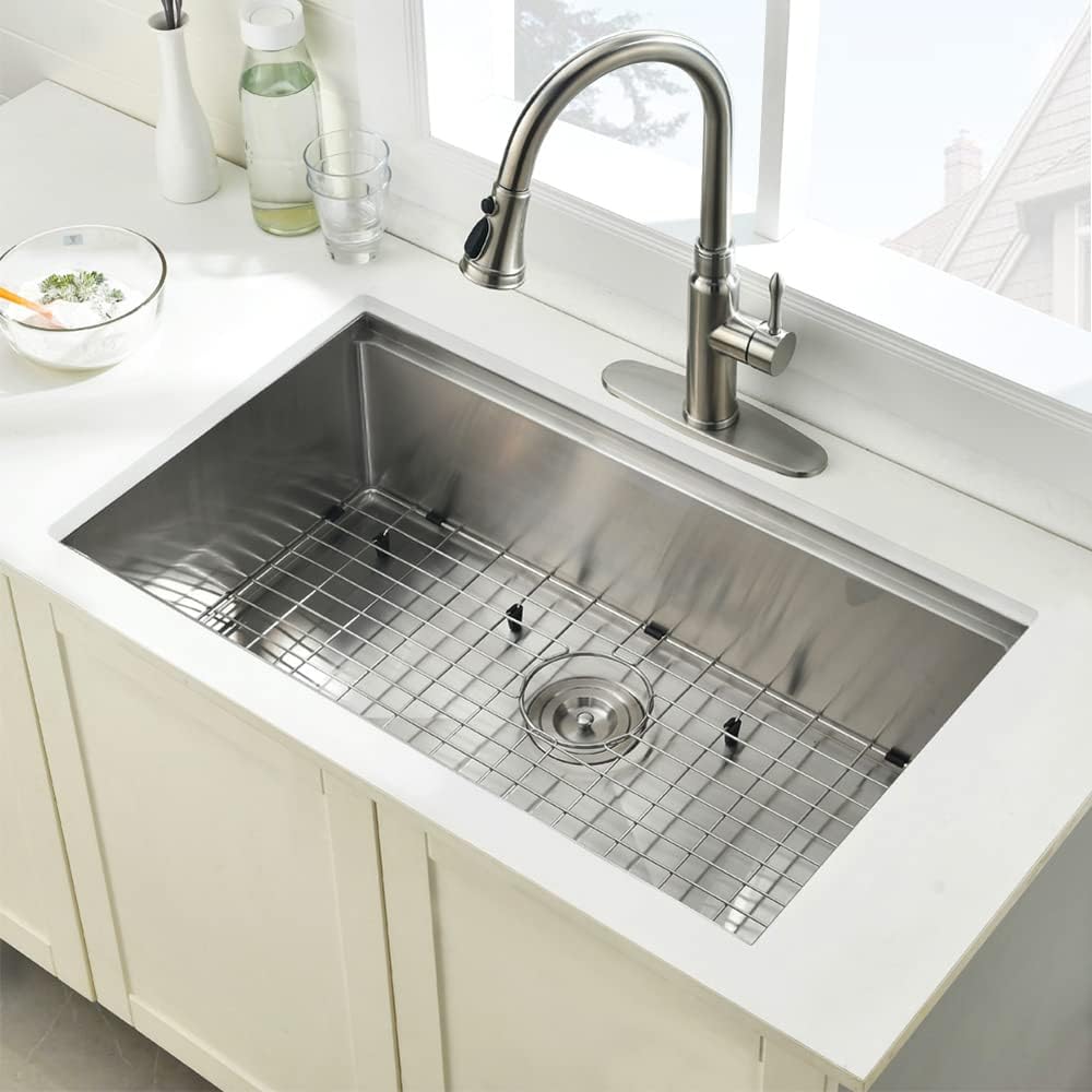 30 inch onderbouwkeukenkraan v - Stainless Steel Undermount Kitchen Sink 30 recensie en prijs