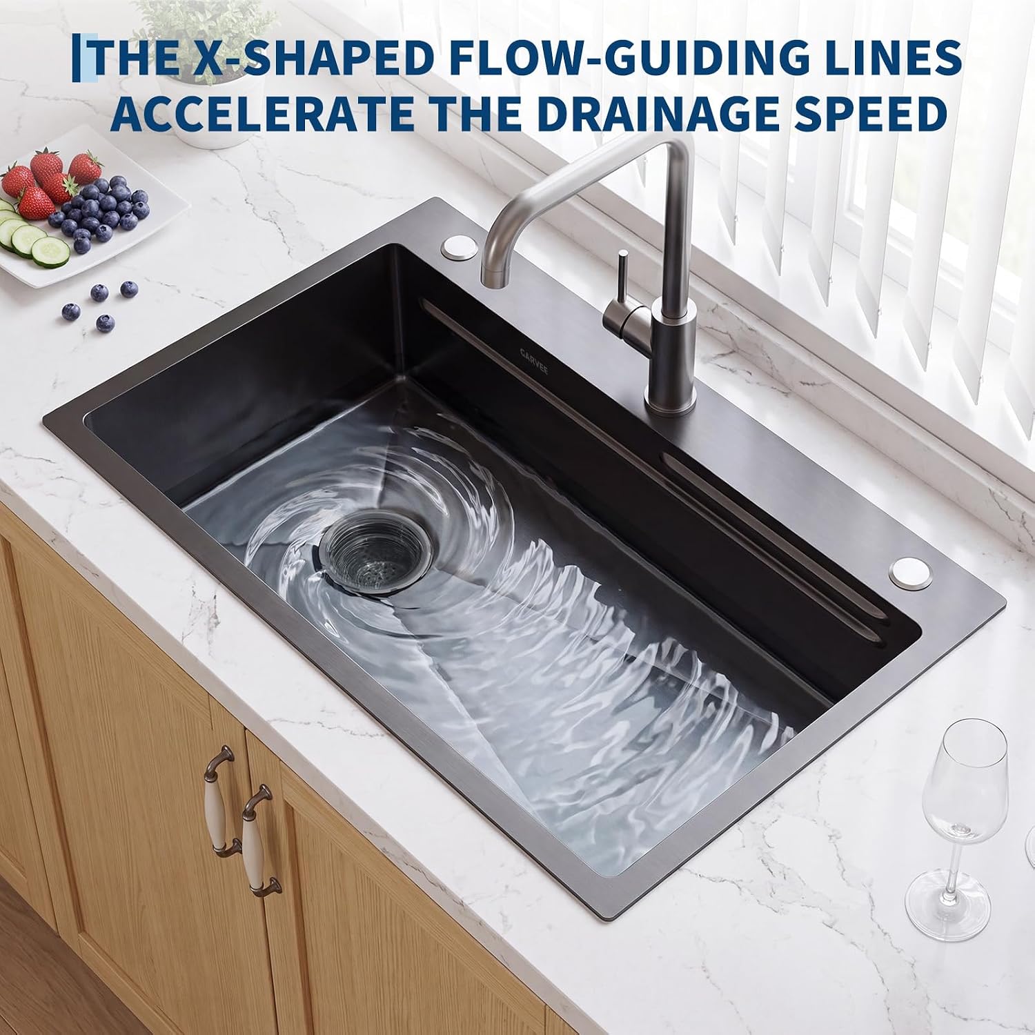 Tacleekii onderbouwkeukenkraan - Stainless Steel Undermount Kitchen Sink 30 recensie en prijs