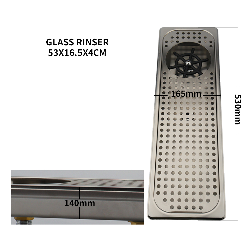 Hoogdruk metalen onderbouwkeuk - Glass Rinser For Kitchen Sink Metal recensie en prijs