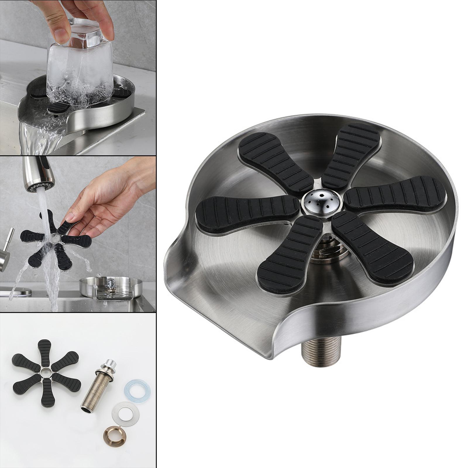 Aanrechtspoeler voor glas Acce - Glass Rinser For Kitchen Sink Metal recensie en prijs