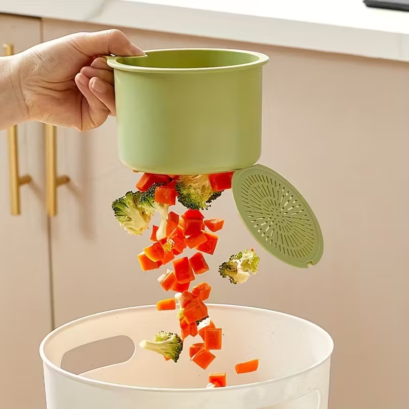 Afgietbak met drukknop: voedse - Kitchen Sink Drain Strainer Basket recensie en prijs