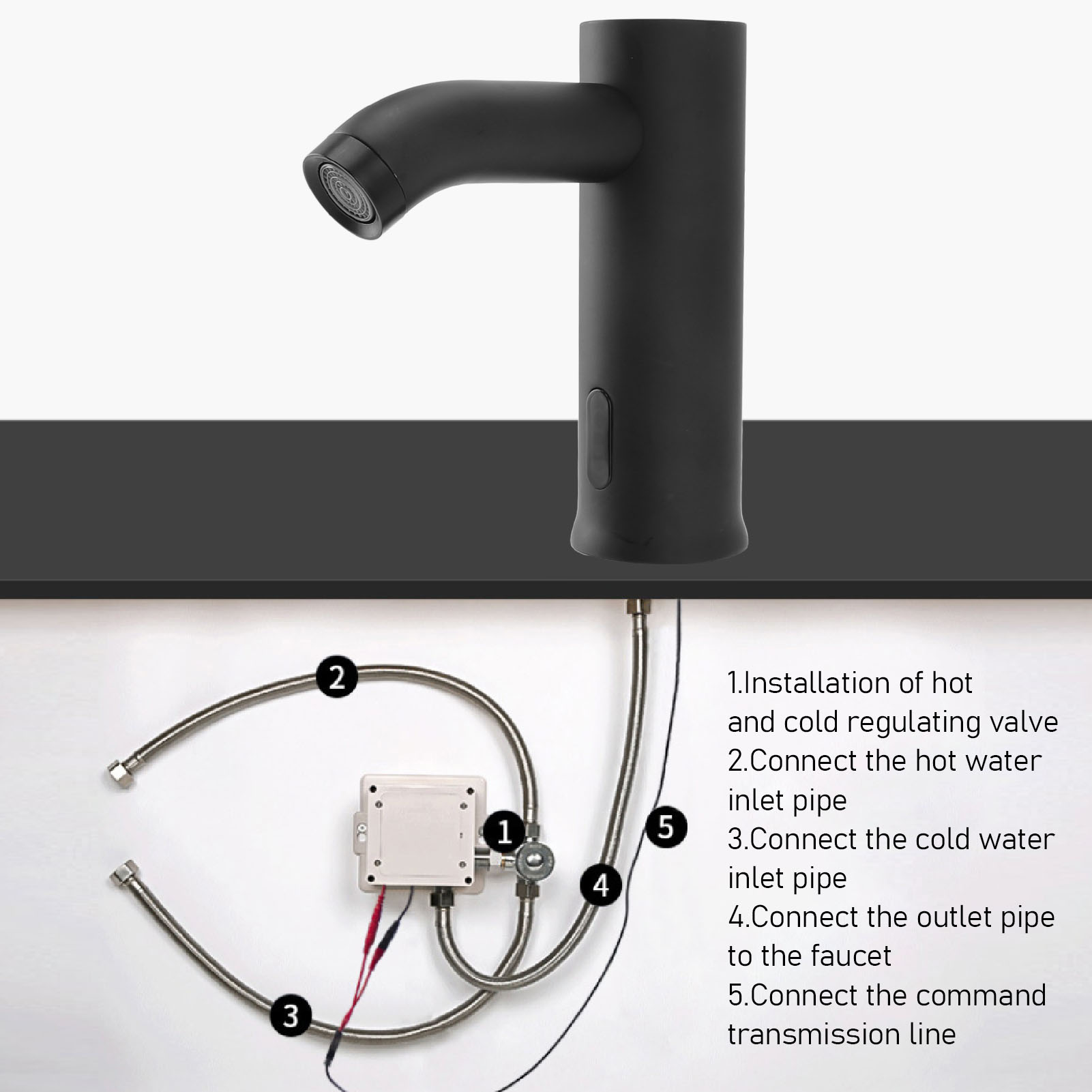 Automatische kraan met bewegin - Touchless Kitchen Faucet Motion Sensor recensie en prijs