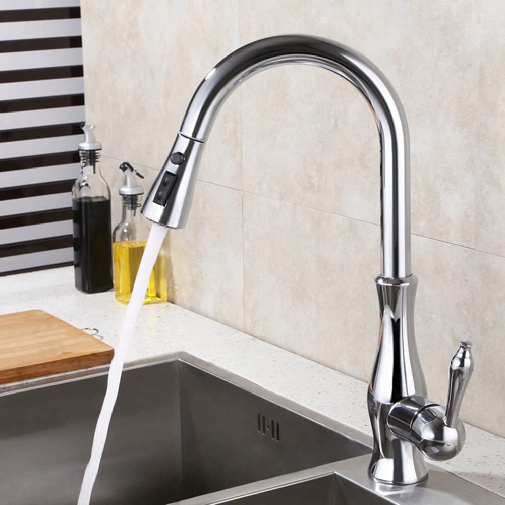 A84X-2X Keukenkraan met uittre - Pull Down Spray Kitchen Faucet Brushed Nickel recensie en prijs