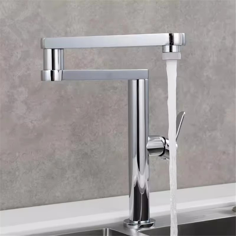 Geborsteld gouden potvuller kr - Pot Filler Faucet Wall Mount Folding recensie en prijs