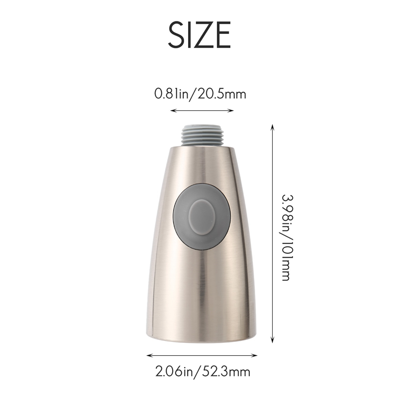 Aanrecht Kraan Vervangende Ond - Pull Down Spray Kitchen Faucet Brushed Nickel recensie en prijs