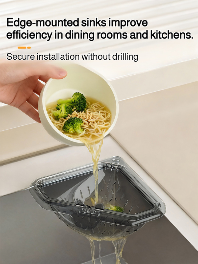 Keukenzeefmandje Gootsteenfilt - Kitchen Sink Drain Strainer Basket recensie en prijs