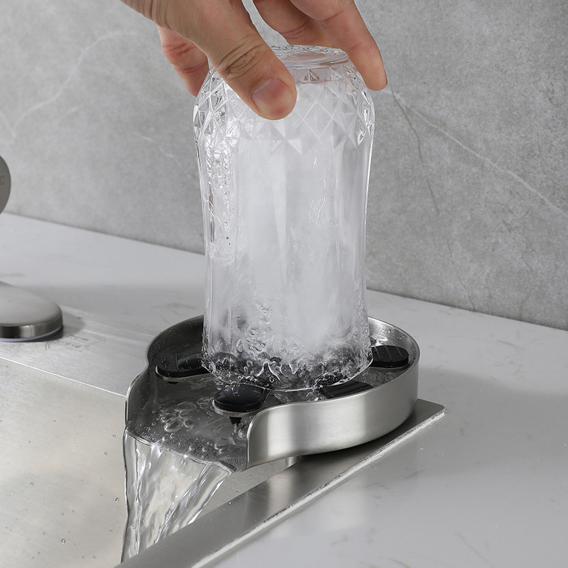 Aanrecht Glazen Beker Wassen A - Glass Rinser For Kitchen Sink Metal recensie en prijs