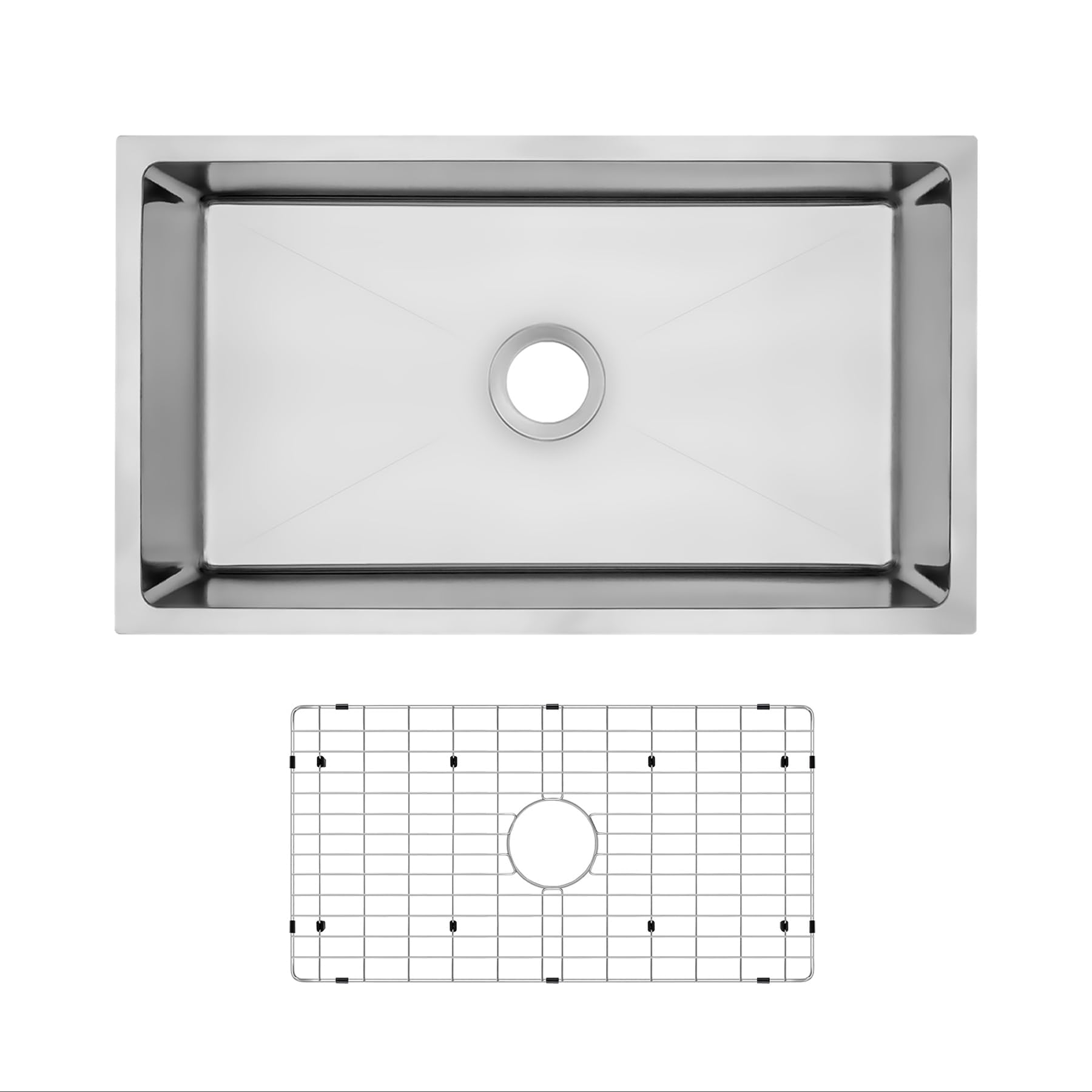30 inch. 18-gaats roestvrijsta - Stainless Steel Undermount Kitchen Sink 30 recensie en prijs