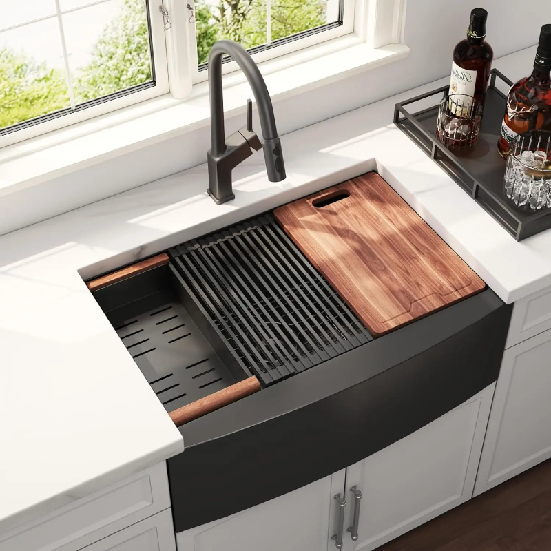 30 inch zwarte farmhouse keuke - Stainless Steel Undermount Kitchen Sink 30 recensie en prijs