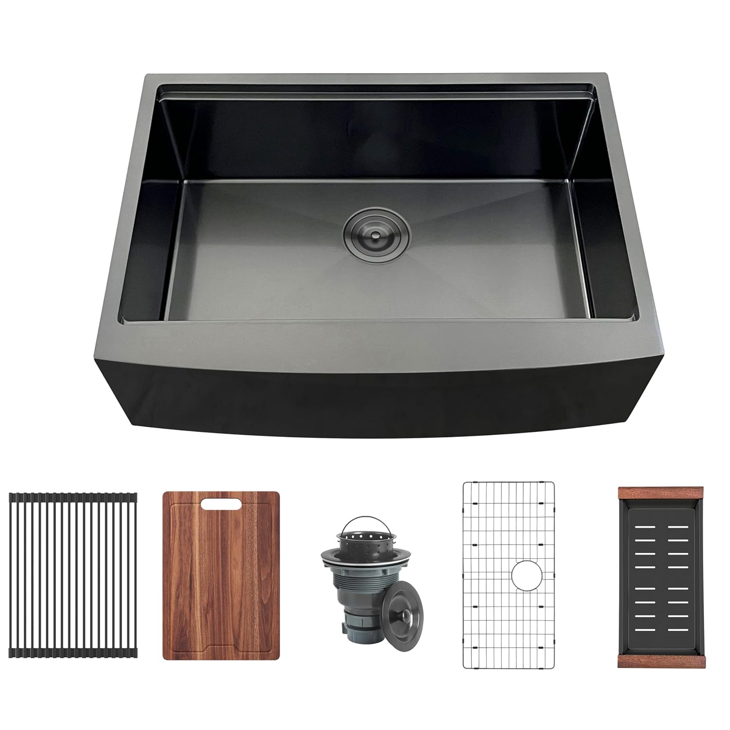 30 inch zwarte farmhouse keuke - Stainless Steel Undermount Kitchen Sink 30 recensie en prijs
