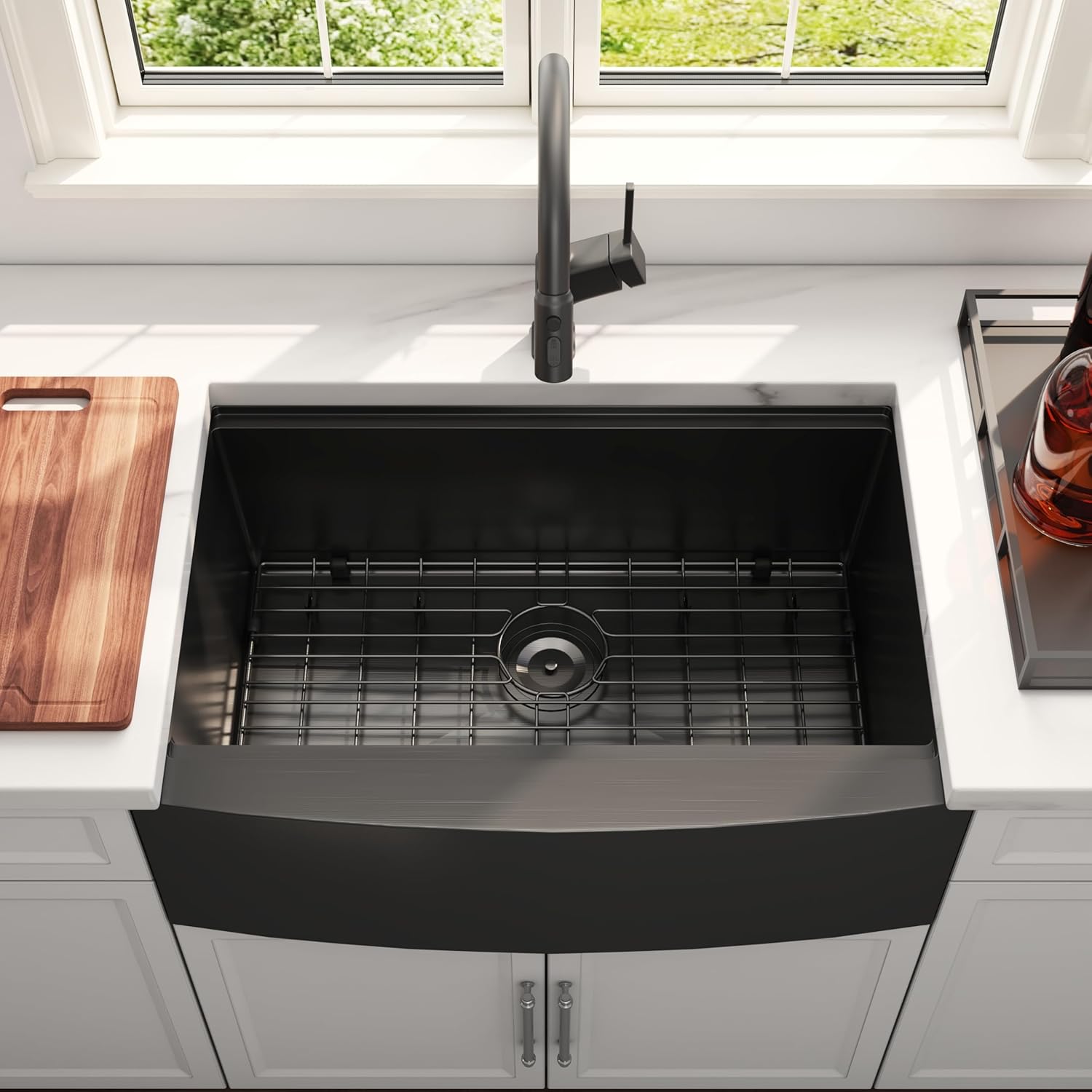 30 inch zwarte farmhouse keuke - Stainless Steel Undermount Kitchen Sink 30 recensie en prijs