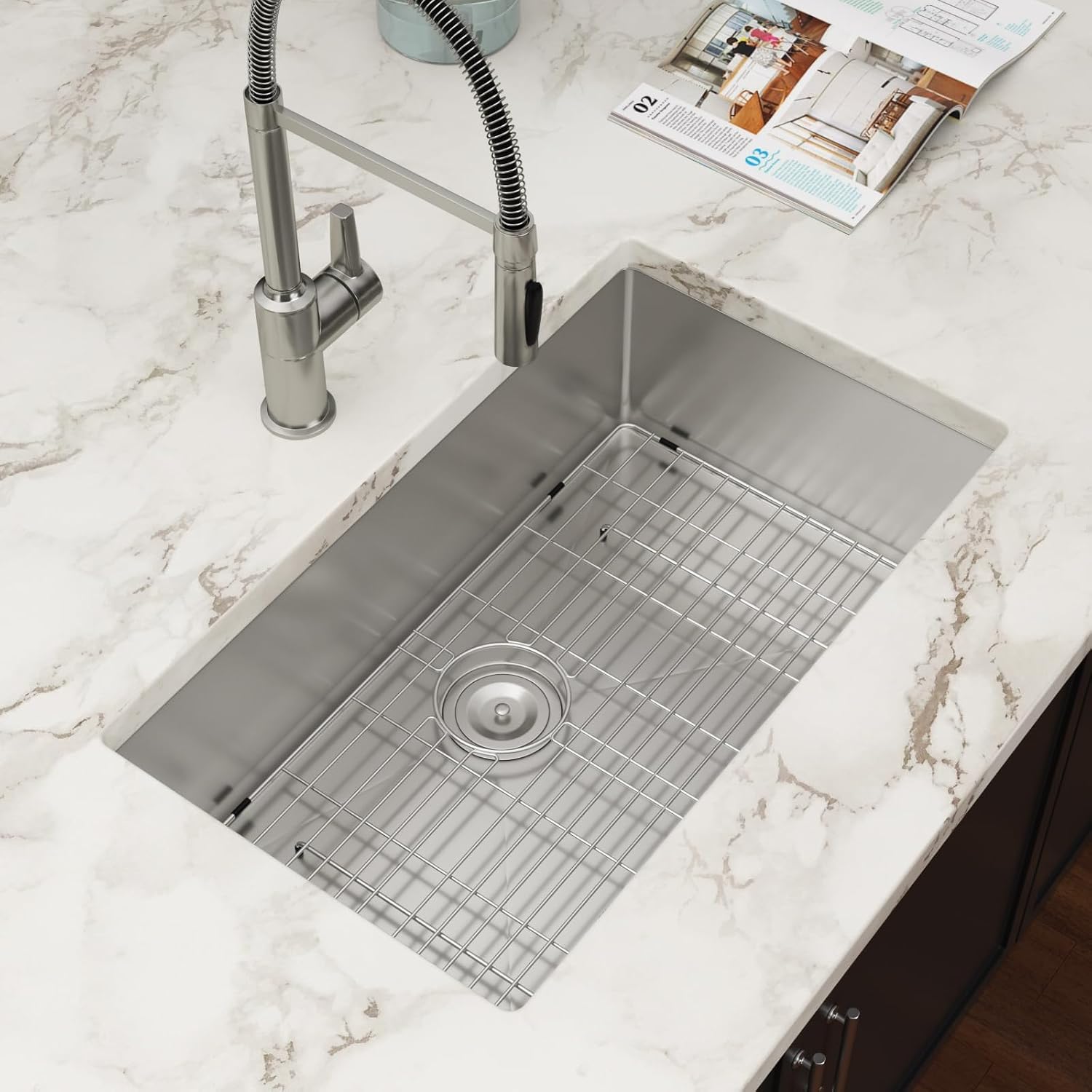 30 inch onderbouw roestvrijsta - Stainless Steel Undermount Kitchen Sink 30 recensie en prijs