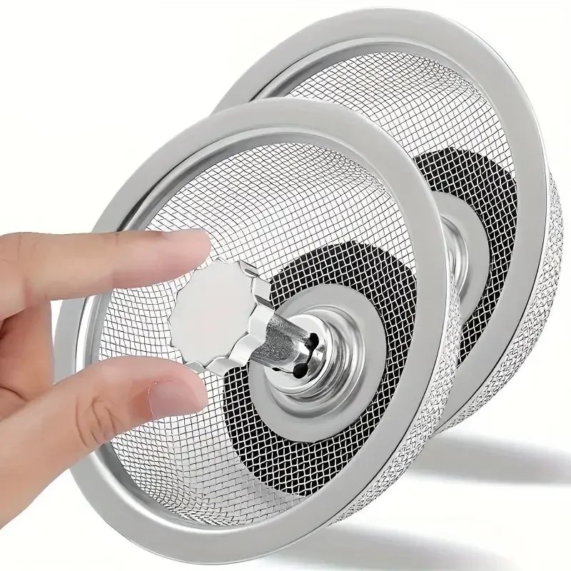 2/4 stuks roestvrijstalen goot - Kitchen Sink Drain Strainer Basket recensie en prijs