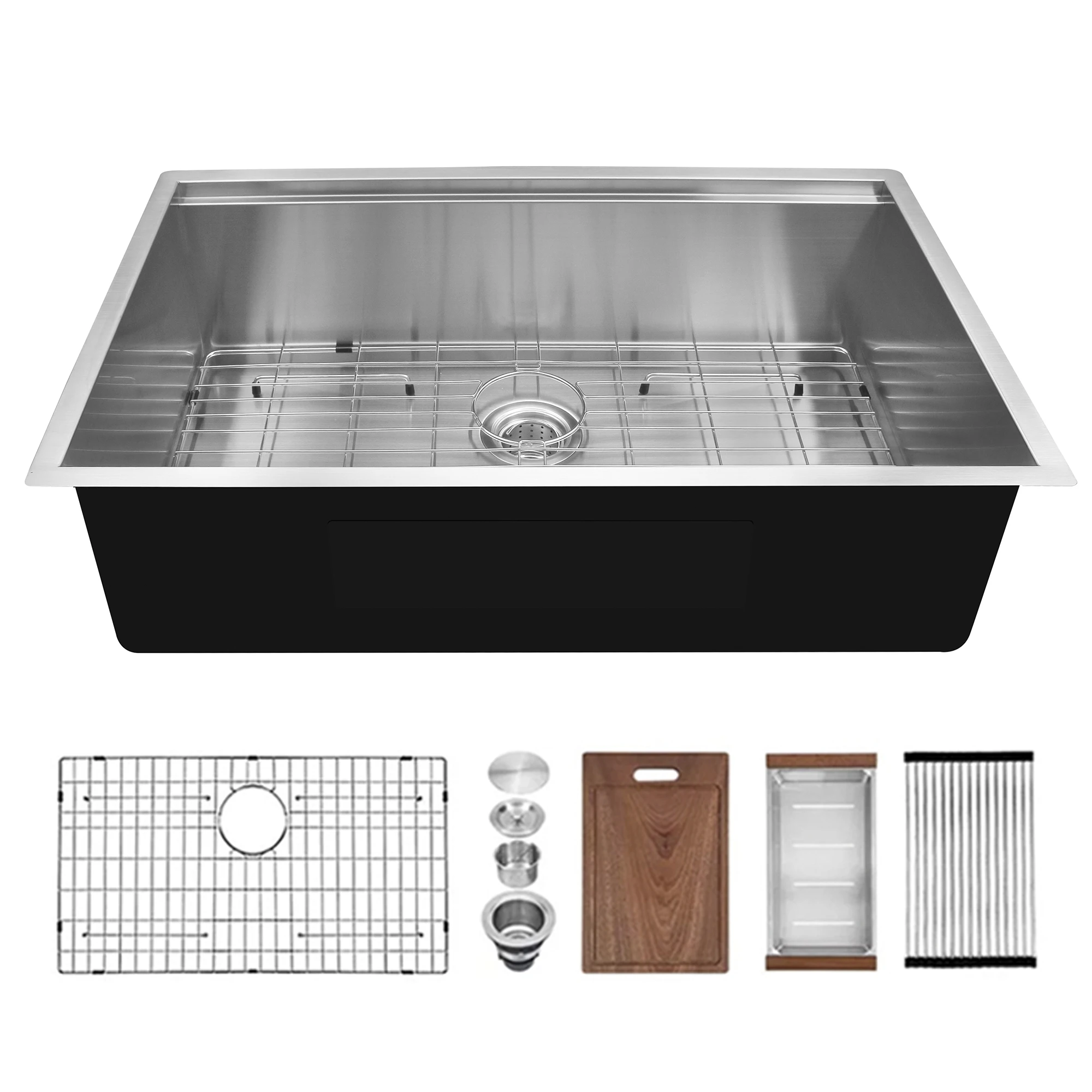 OEM 30 inch multifunctionele h - Stainless Steel Undermount Kitchen Sink 30 recensie en prijs
