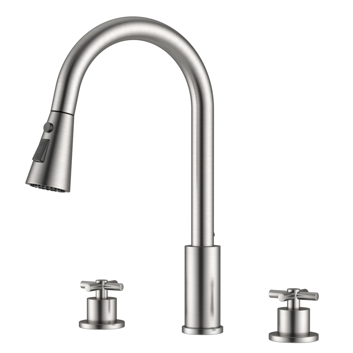 APPASO keukenkraan met geborst - Pull Down Spray Kitchen Faucet Brushed Nickel recensie en prijs