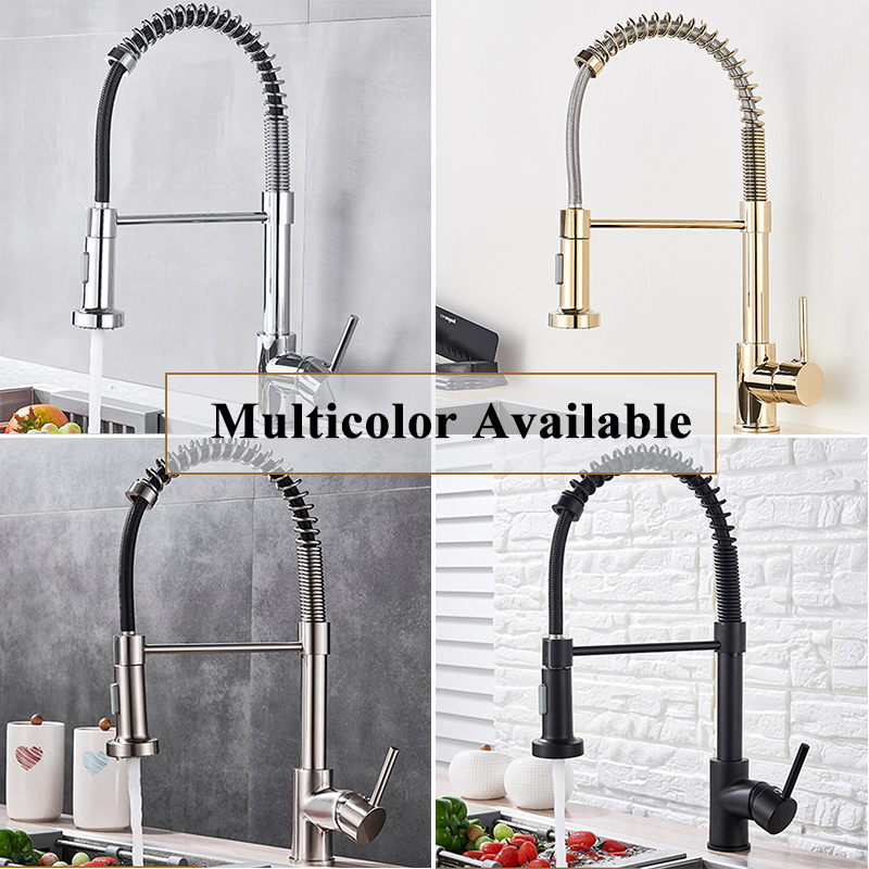 Geboeid nikkel, uittrekbare ke - Pull Down Spray Kitchen Faucet Brushed Nickel recensie en prijs