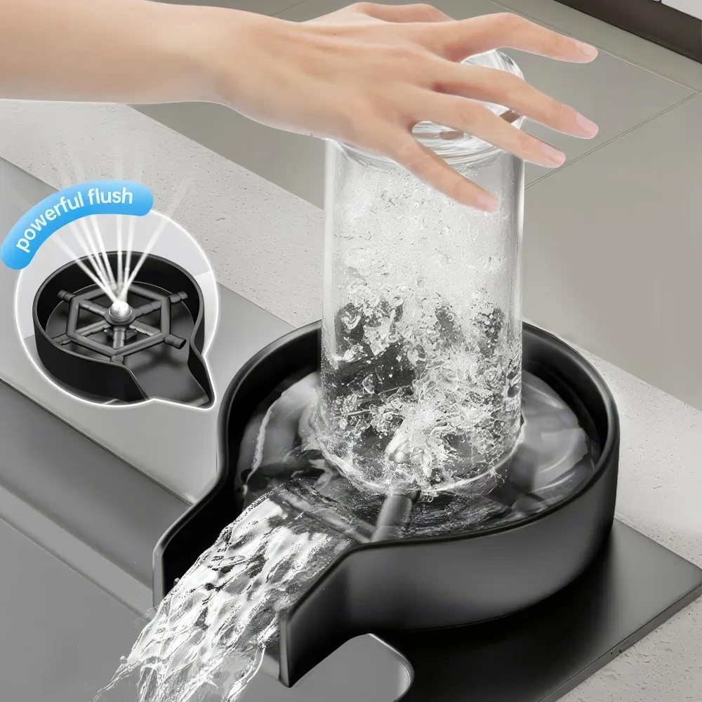 Automatische glazenreiniger, h - Glass Rinser For Kitchen Sink Metal recensie en prijs