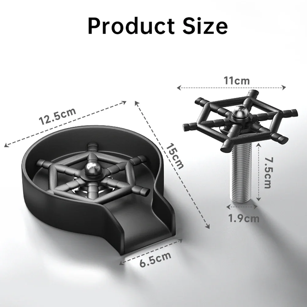 Automatische glazenreiniger, h - Glass Rinser For Kitchen Sink Metal recensie en prijs