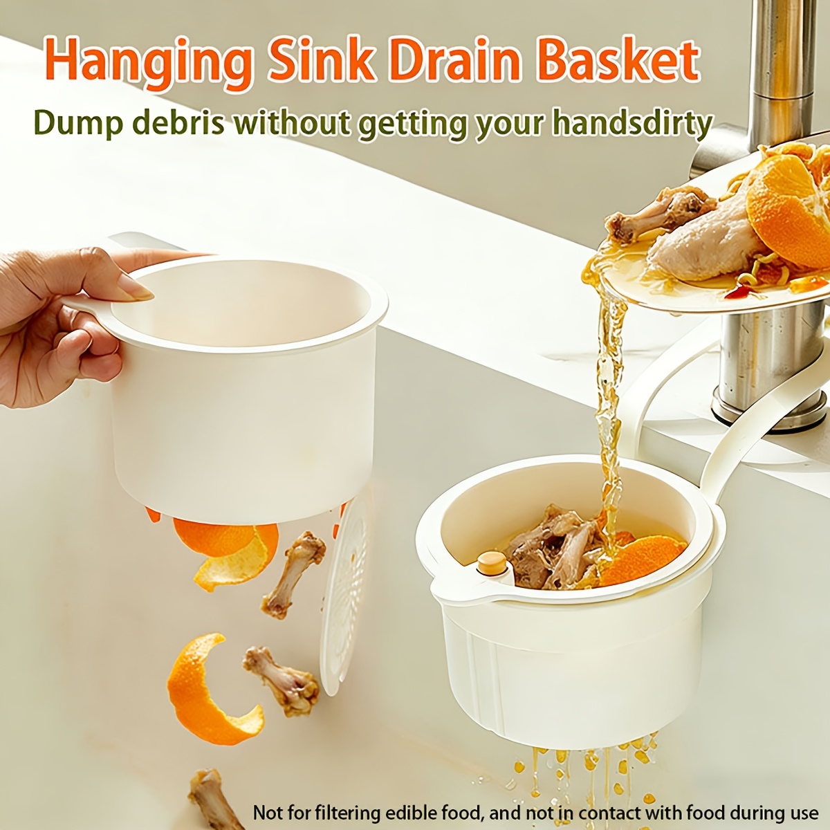 Draagbare hangende gootsteen m - Kitchen Sink Drain Strainer Basket recensie en prijs