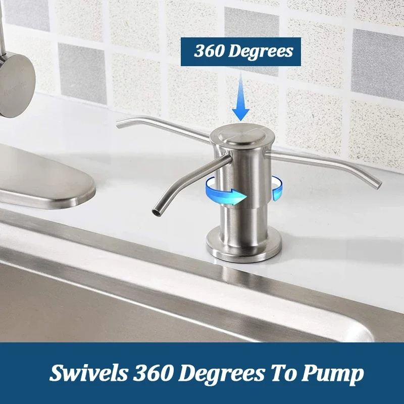 Roestvrijstalen zeepdispenser  - Automatic Soap Dispenser Kitchen Sink recensie en prijs