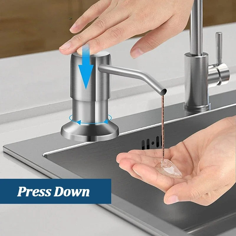 Roestvrijstalen zeepdispenser  - Automatic Soap Dispenser Kitchen Sink recensie en prijs