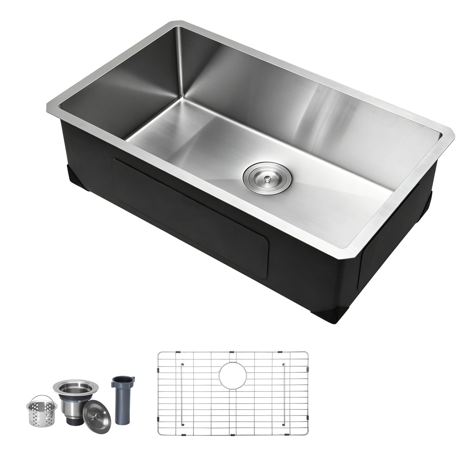 30-inch keukenonderbouw spoelb - Stainless Steel Undermount Kitchen Sink 30 recensie en prijs