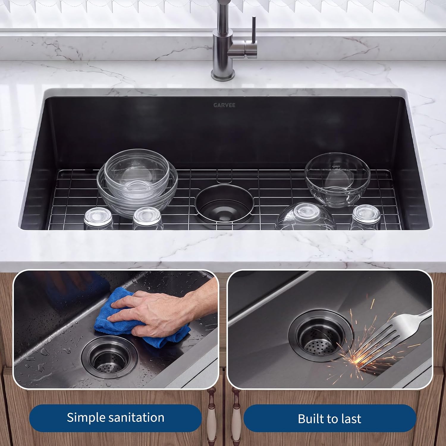 Tacleekii onderbouwkeukenkraan - Stainless Steel Undermount Kitchen Sink 30 recensie en prijs