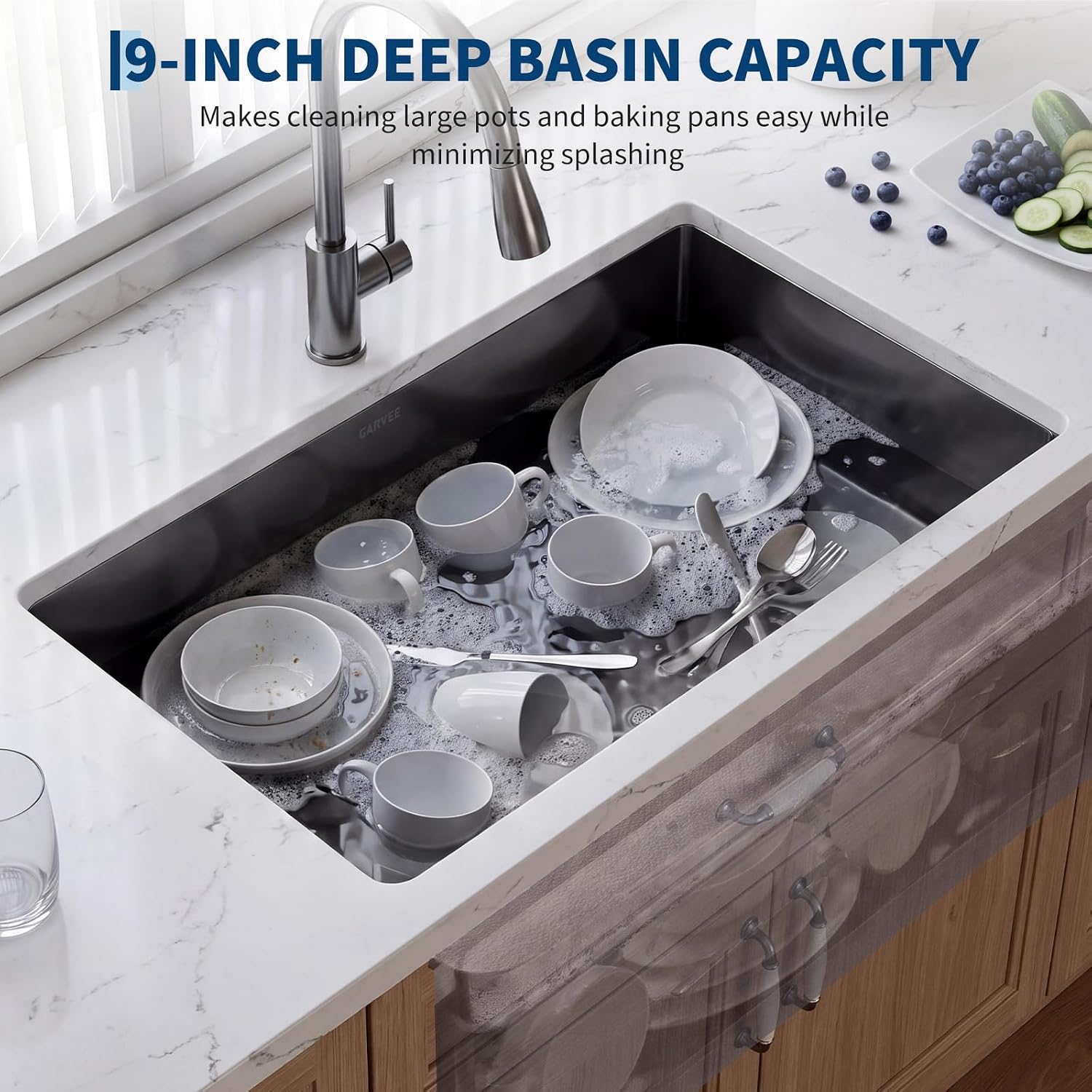 Tacleekii onderbouwkeukenkraan - Stainless Steel Undermount Kitchen Sink 30 recensie en prijs