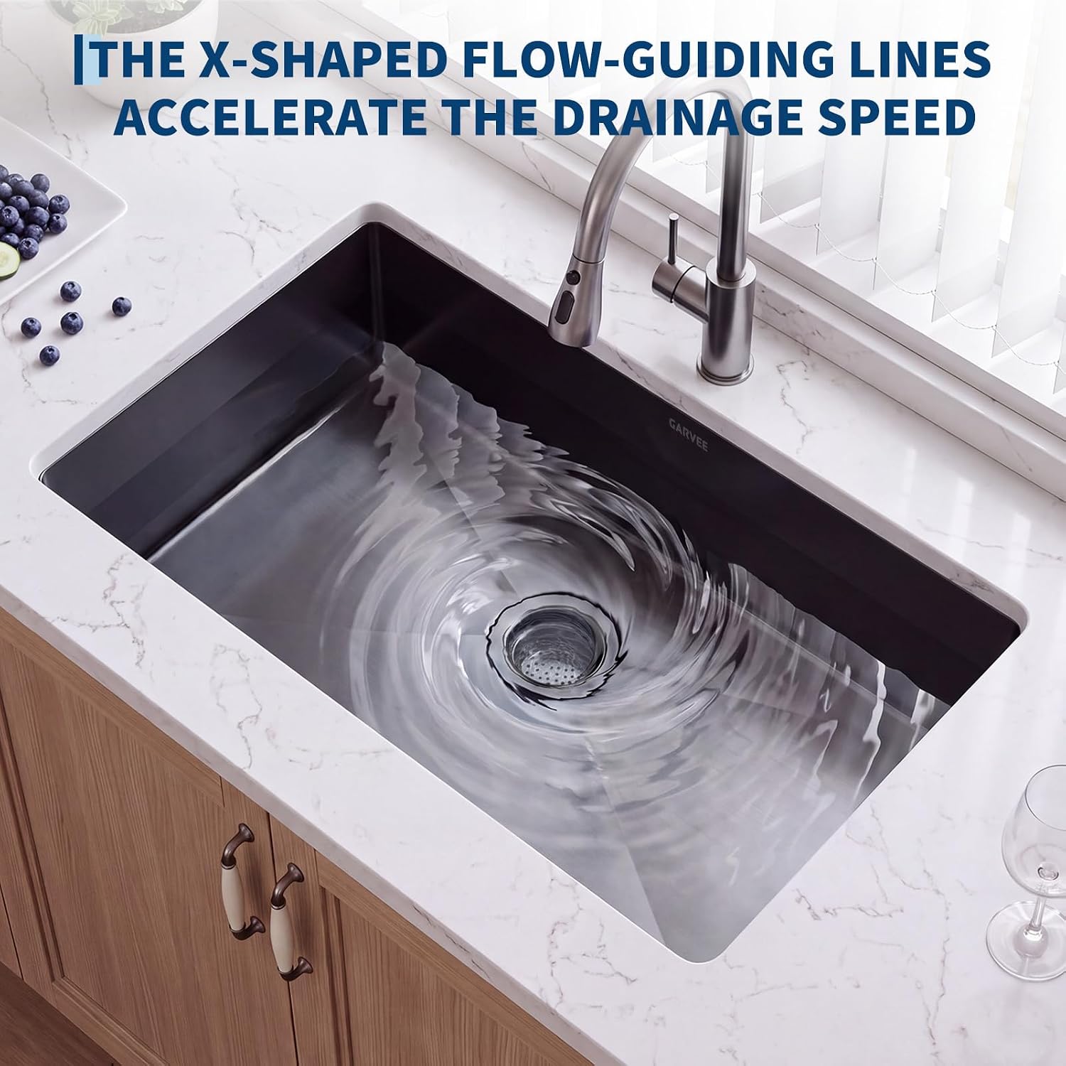 Tacleekii onderbouwkeukenkraan - Stainless Steel Undermount Kitchen Sink 30 recensie en prijs
