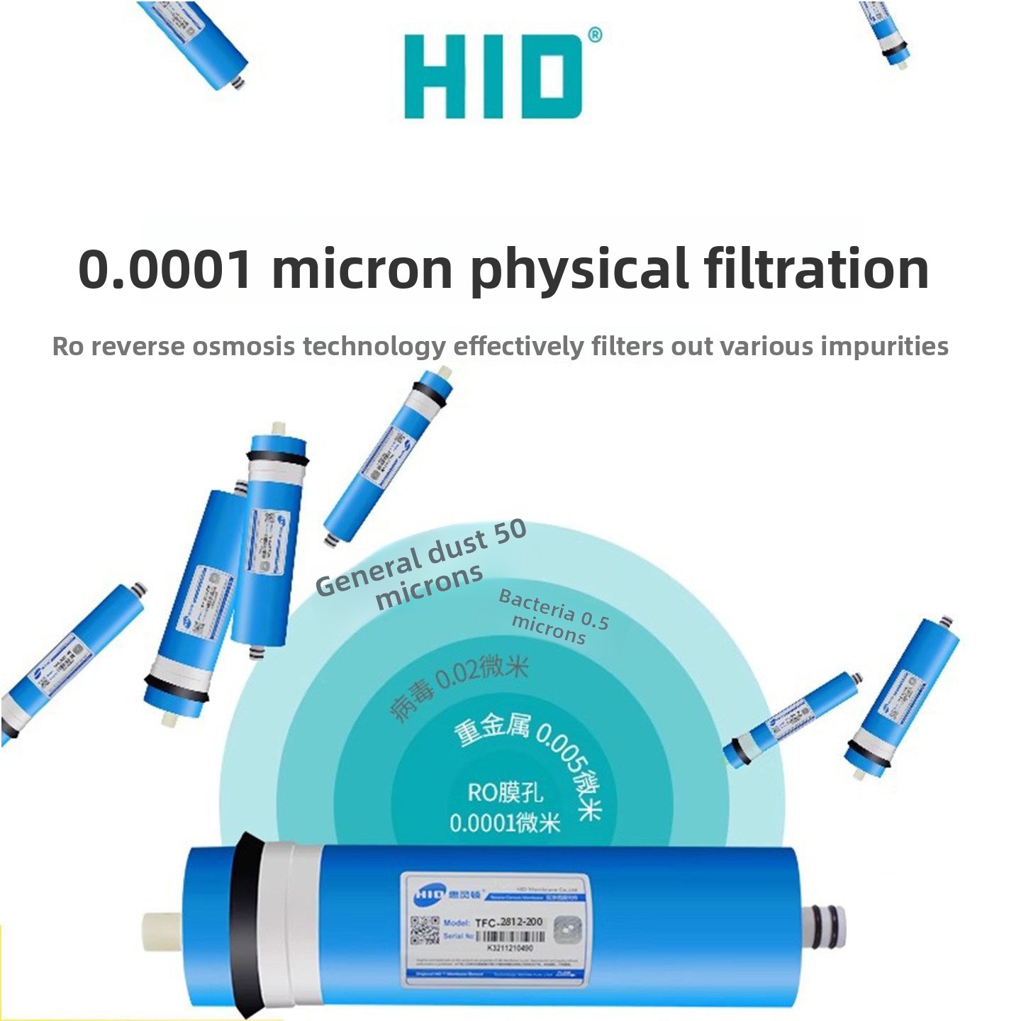 RO-membraan omgekeerde osmose  - Water Purifier Ro Reverse Osmosis 600Gpd recensie en prijs
